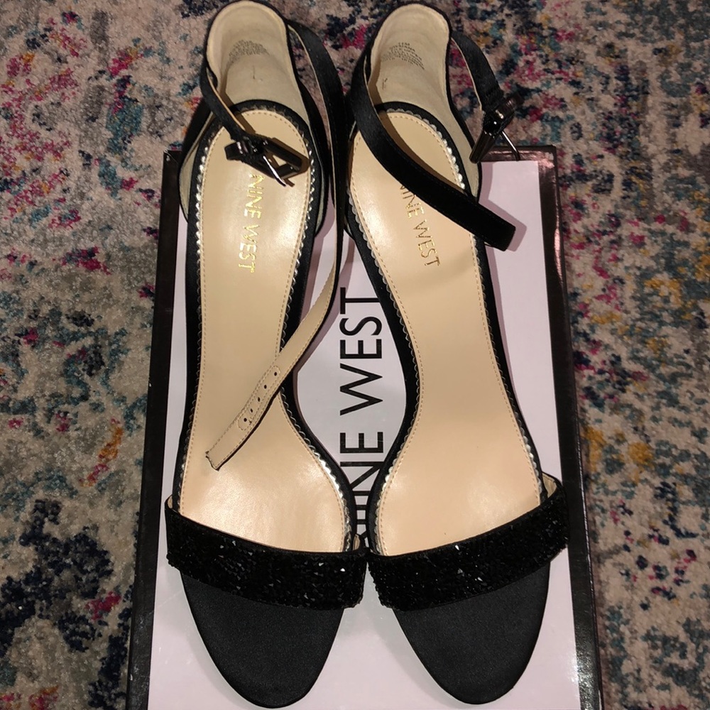 Nine West Mana Ankle Straps Heels